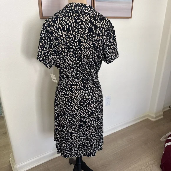 Free People Black and White Mini Dress - Picture 5 of 10